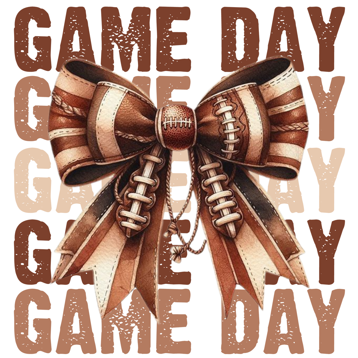 DIGITAL DOWNLOAD PNG | Game Day Browns | football | set of 2 images