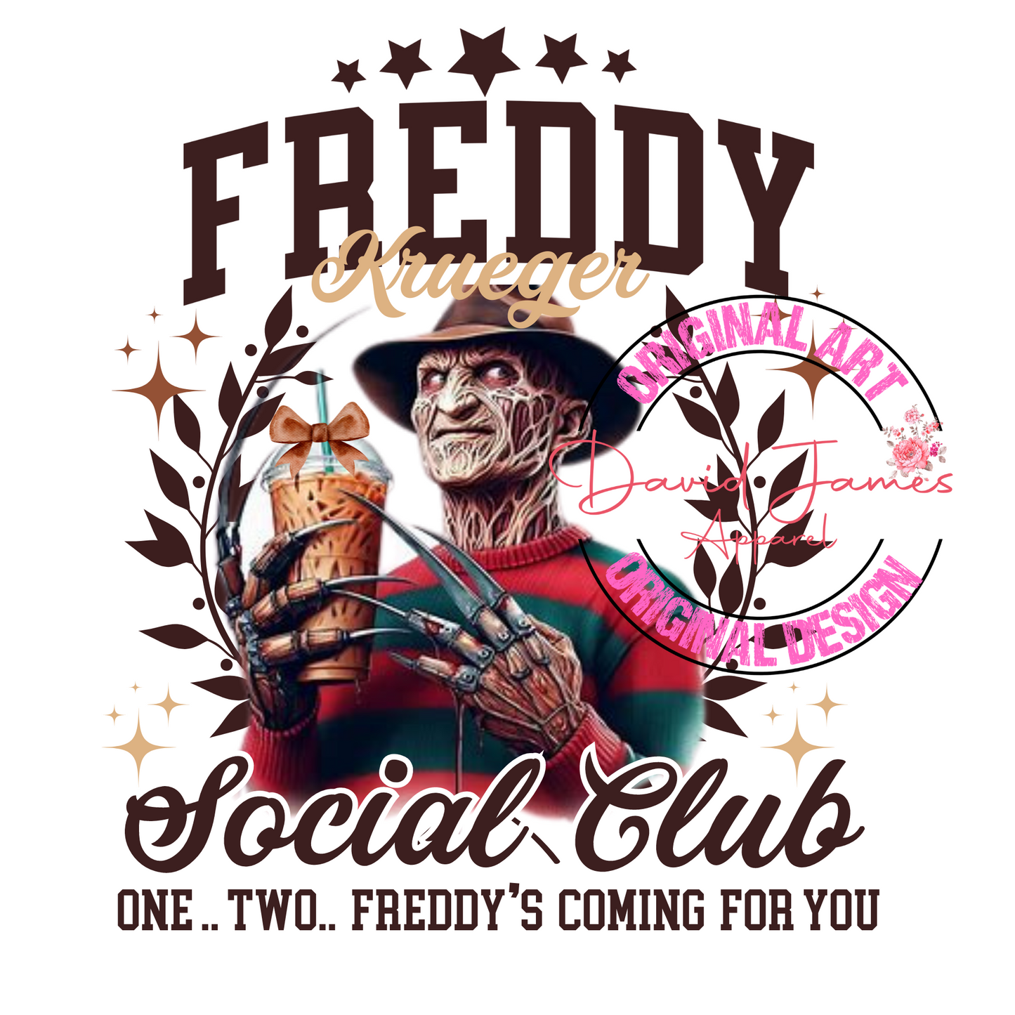 DIGITAL DOWNLOAD PNG| Social Club | Freddy Krueger