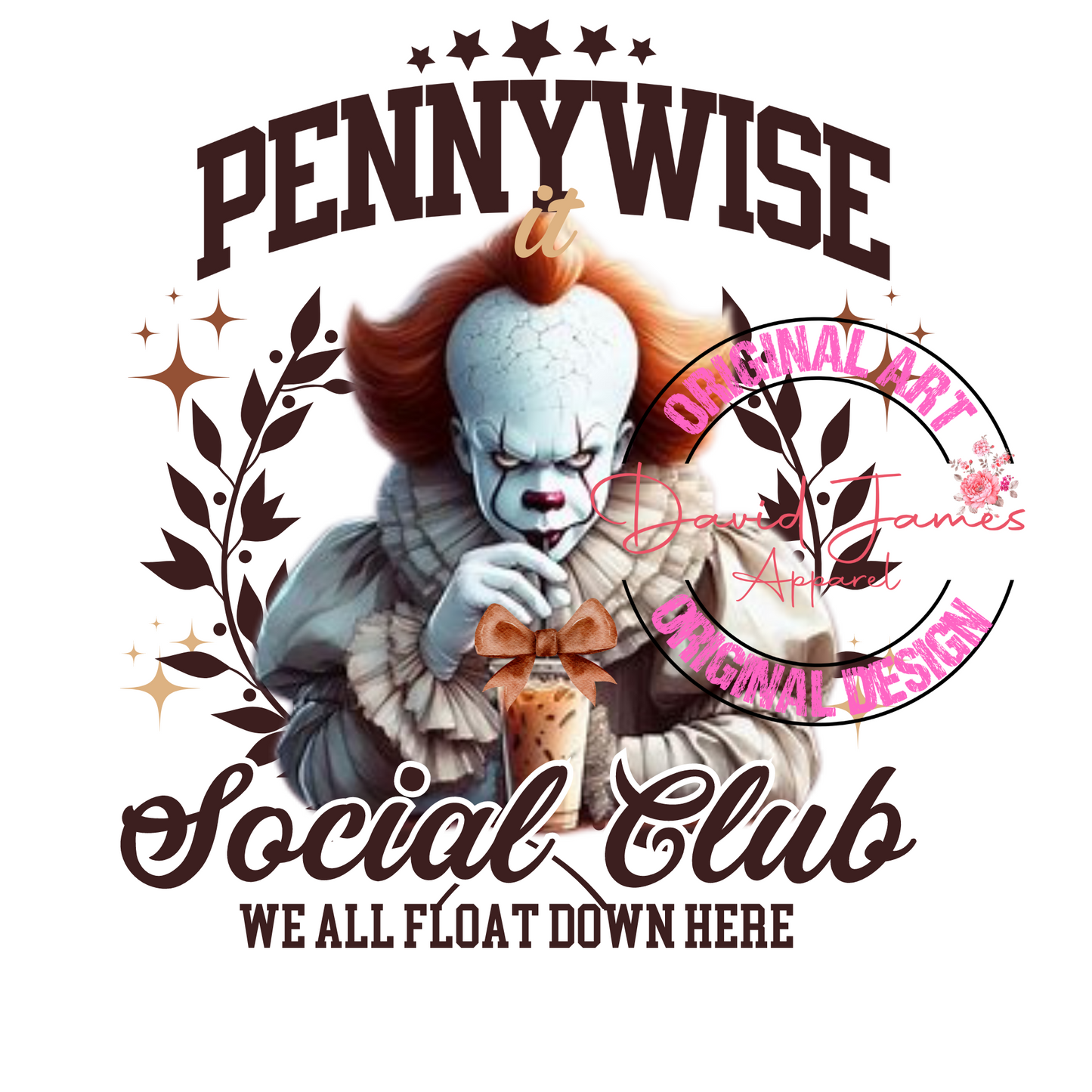 DIGITAL DOWNLOAD PNG| Social Club | Pennywise it
