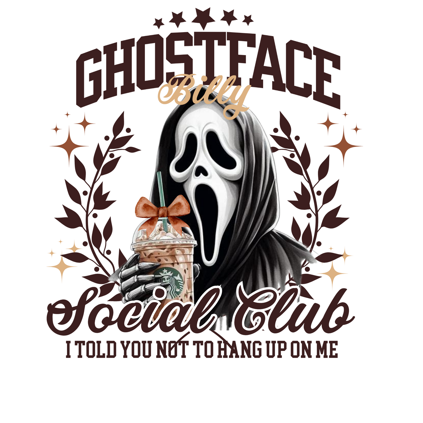 DIGITAL DOWNLOAD PNG| Social Club | Ghostface Billy