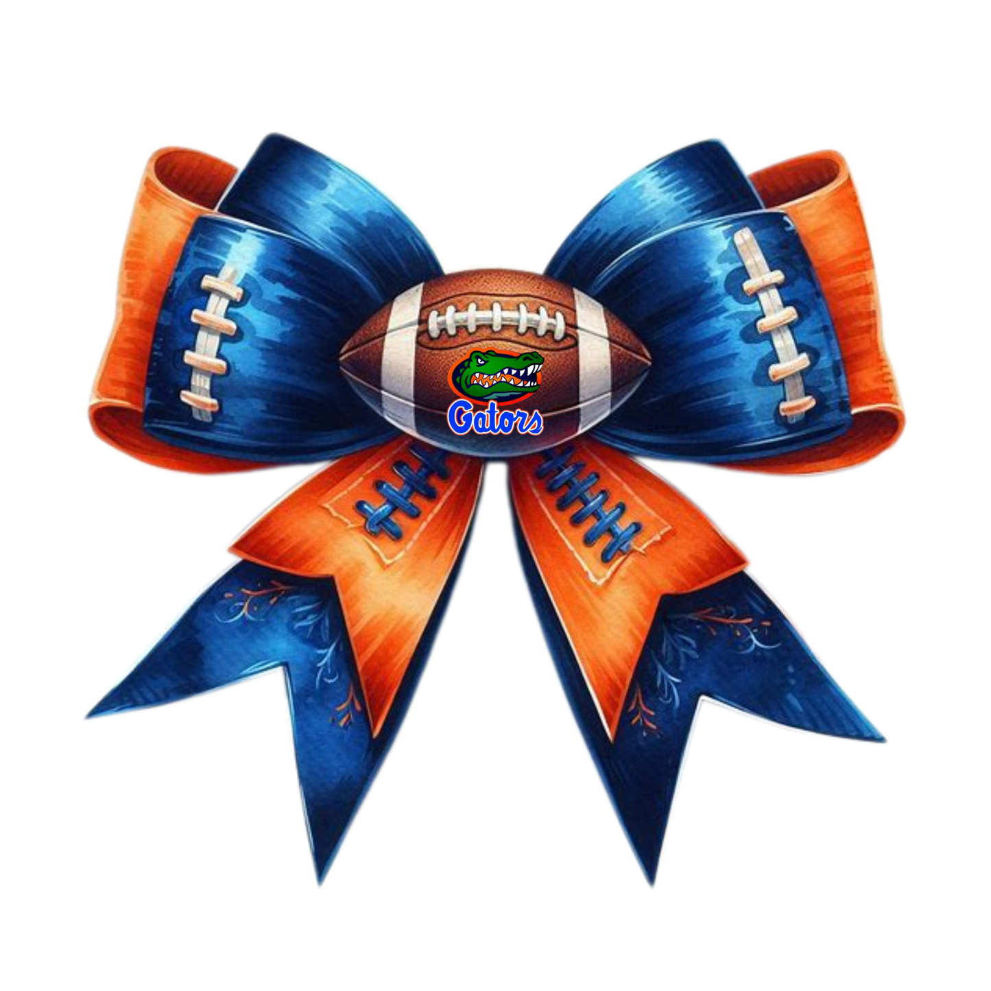 DIGITAL DOWNLOAD PNG | Game Day Blue and green Gator | football | set of 2 images