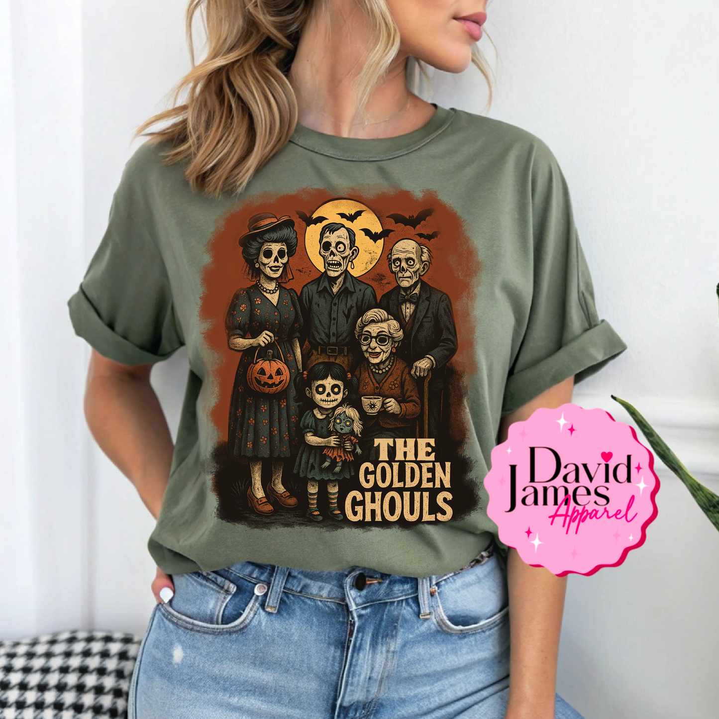 The Golden Ghouls DTF