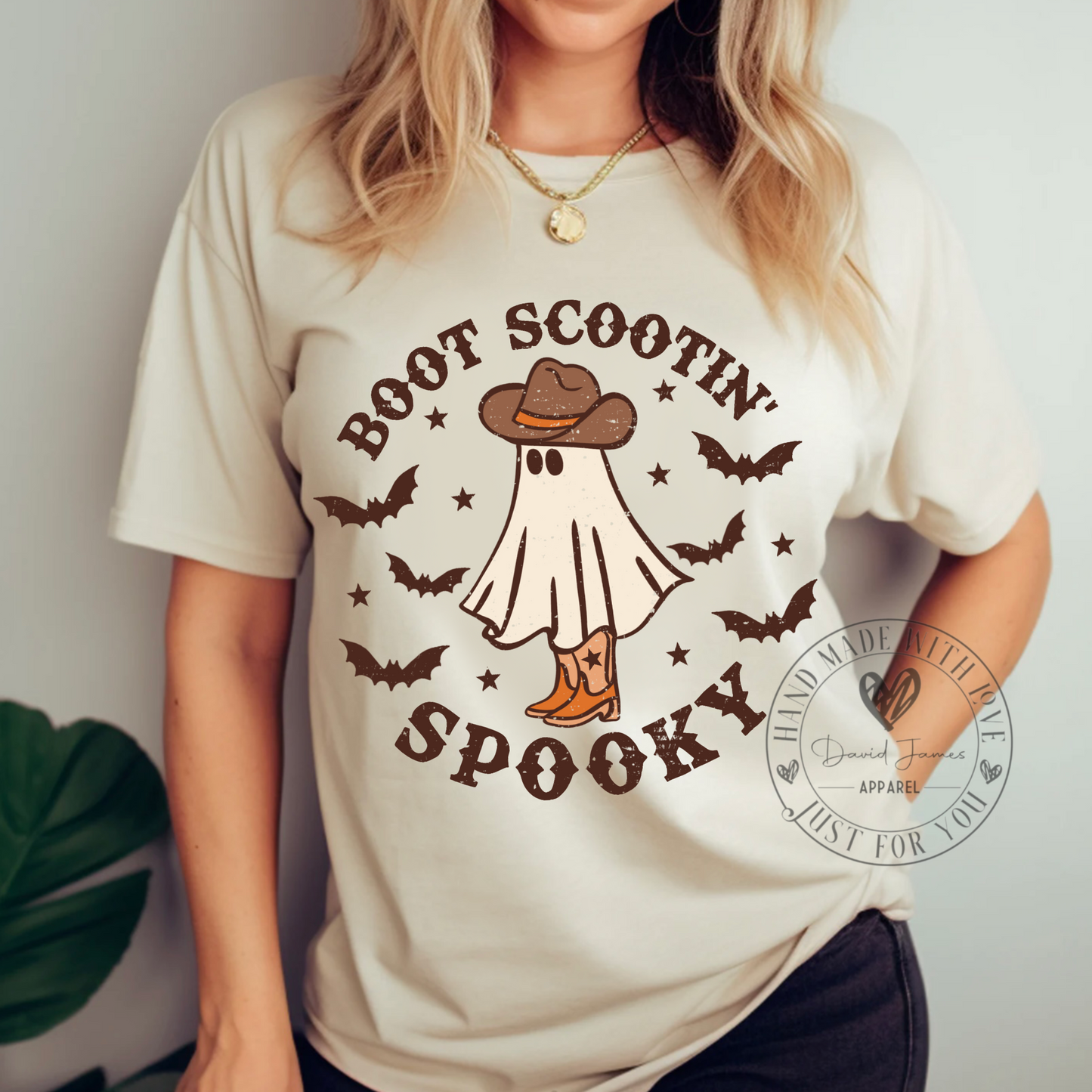 Booty Scootin’ Spooky country ghost| Direct to Film Transfer |DTF