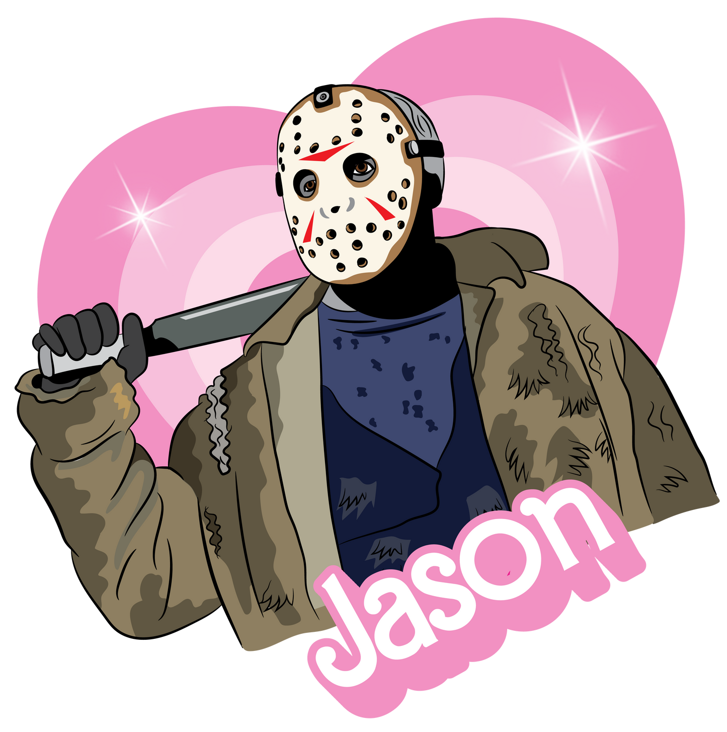 DIGITAL DOWNLOAD PNG |Jason BARBIE heart
