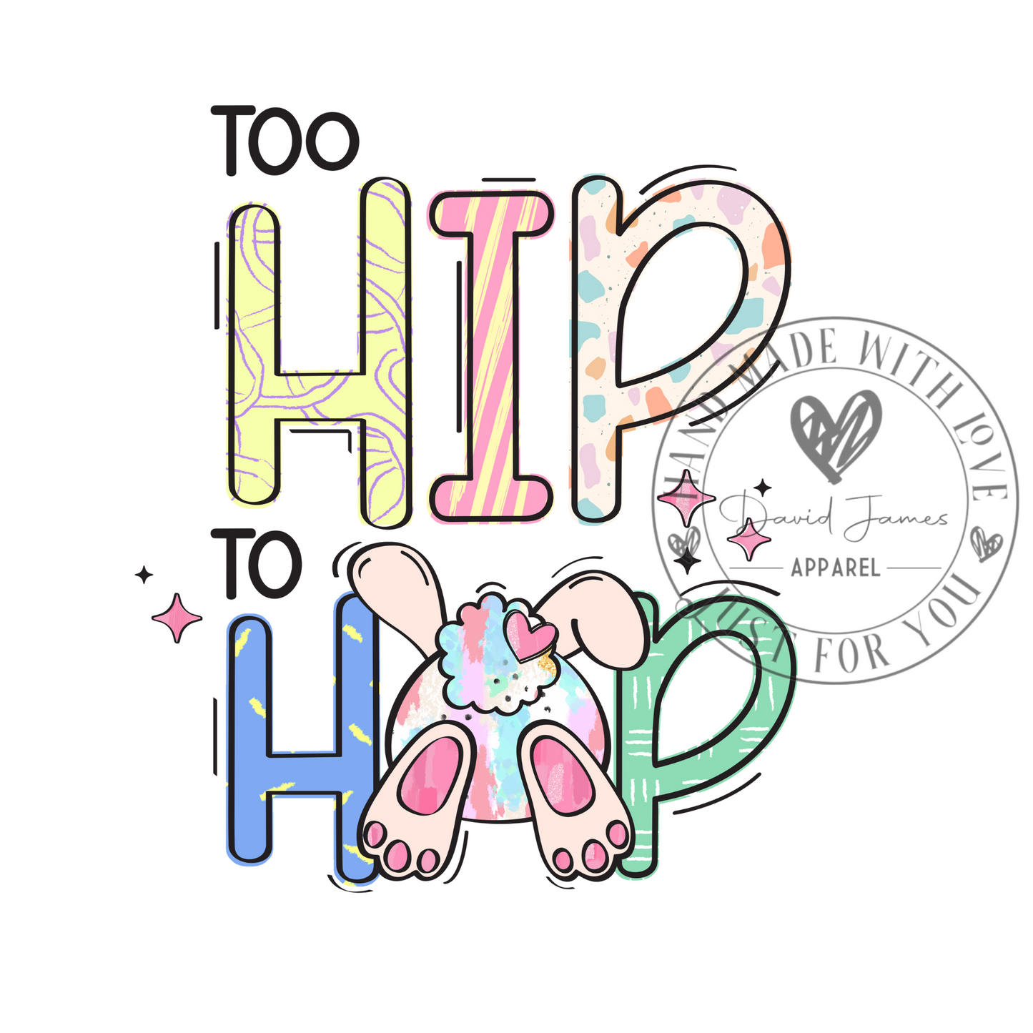 DIGITAL DOWNLOAD PNG |HIP HOP bunny feet| Easter