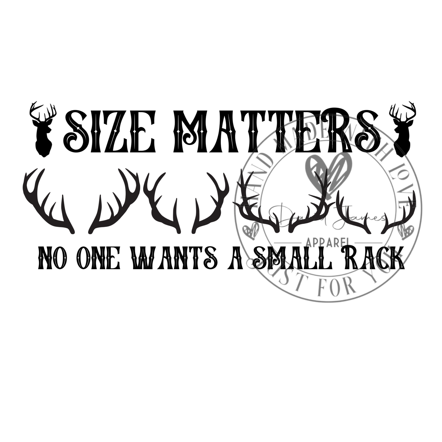 DIGITL DOWNLOAD PNG | Size Matters No one wants a small rack