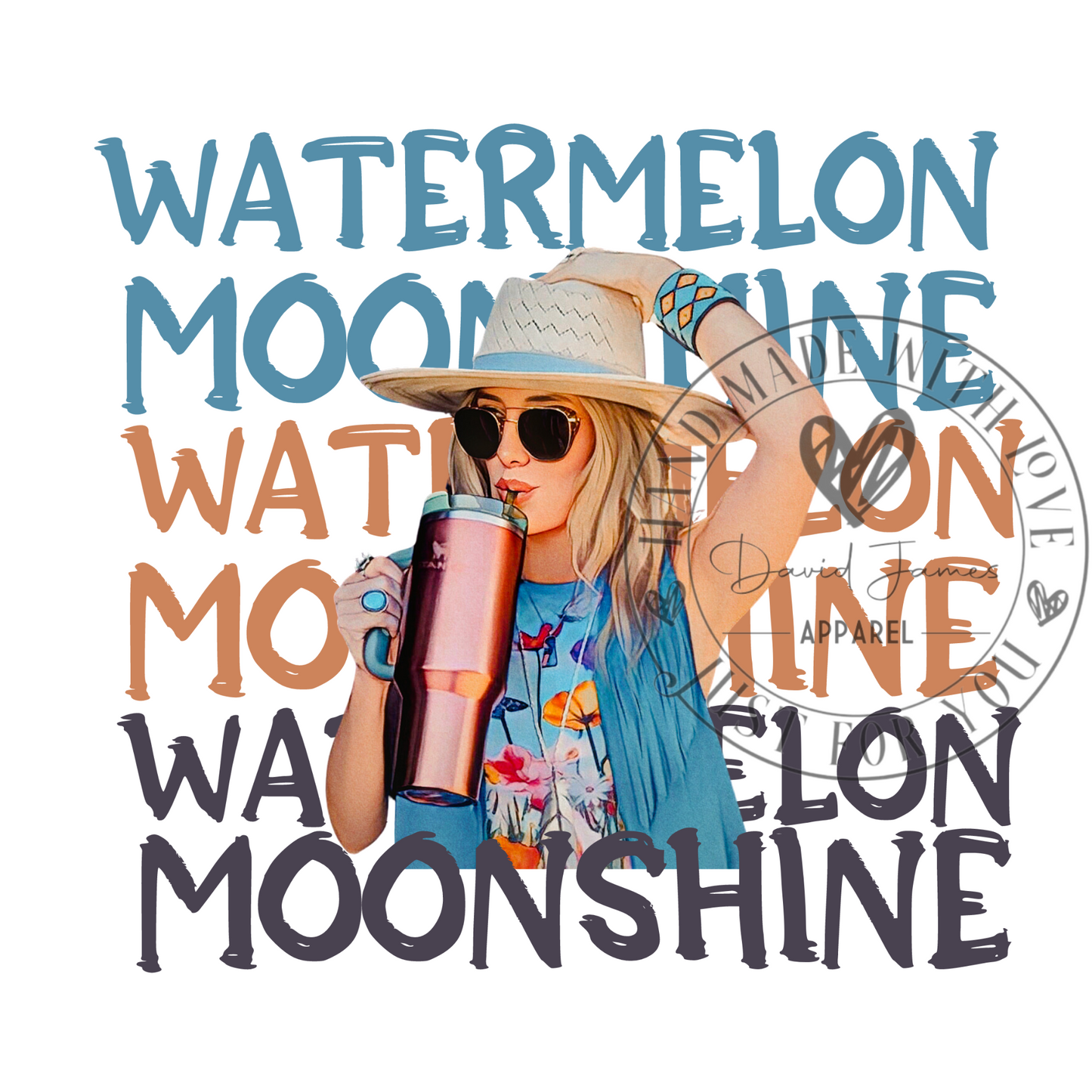 DIGITAL DOWNLOAD PNG | Lainey Wilson watermelon moonshine | Stanley