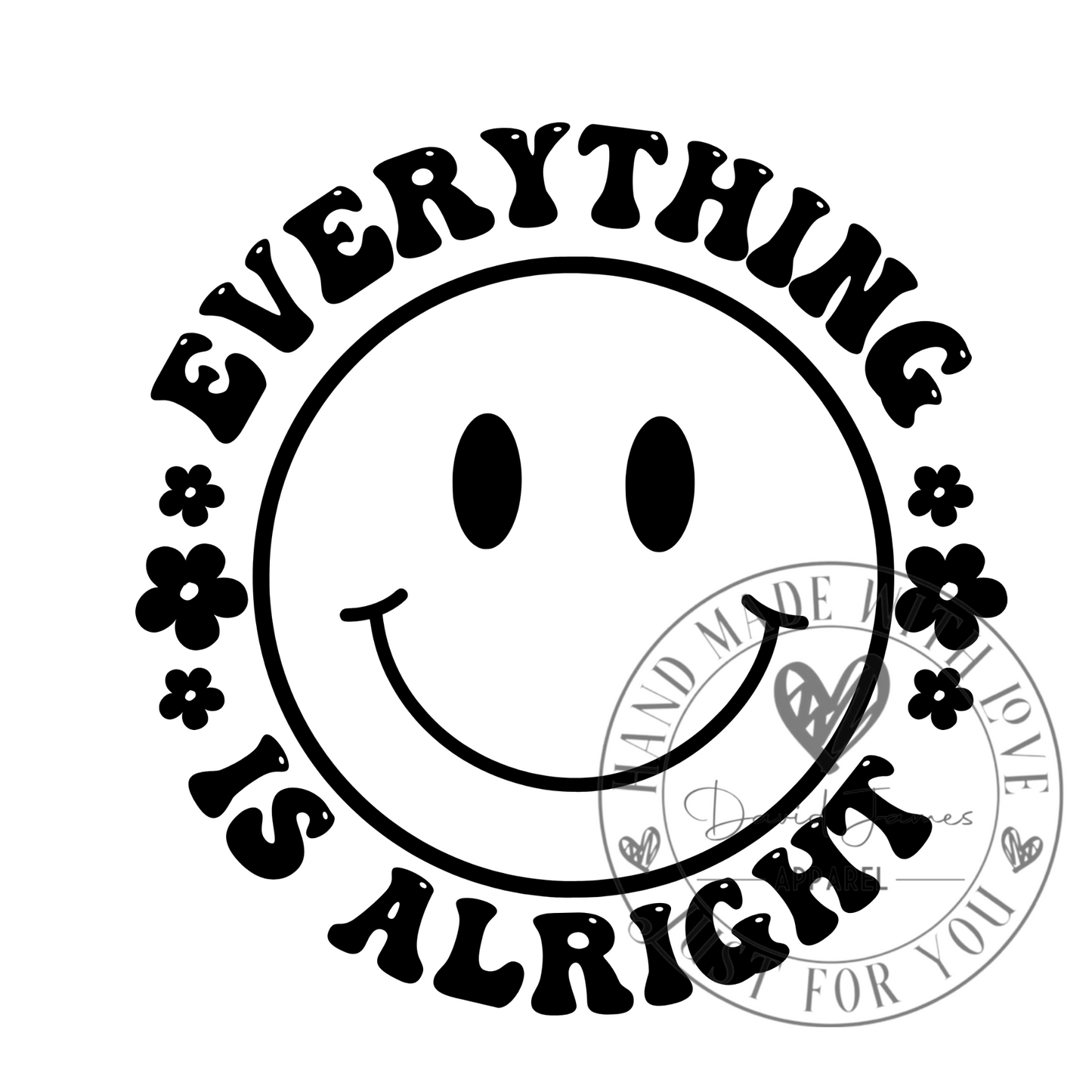DIGITAL DOWNLOAD PNG Everything is alright