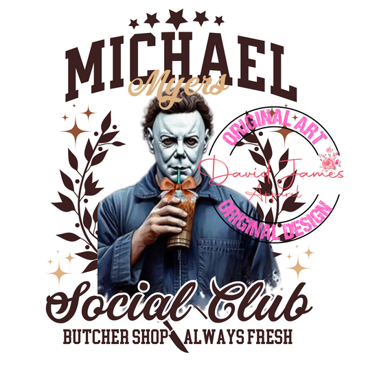 DIGITAL  DOWNLOAD PNG| Social Club | Michael Myers