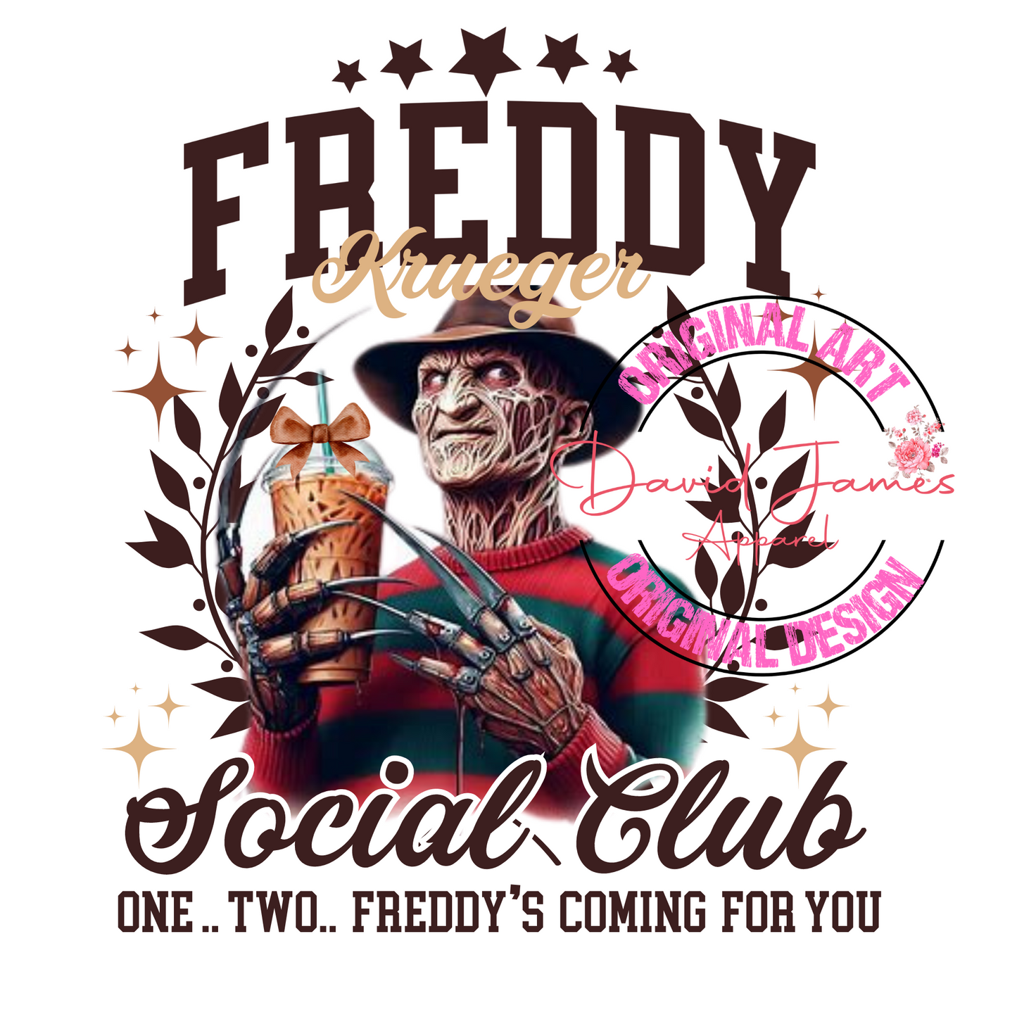 DIGITAL  DOWNLOAD PNG| Social Club | Freddy Krueger