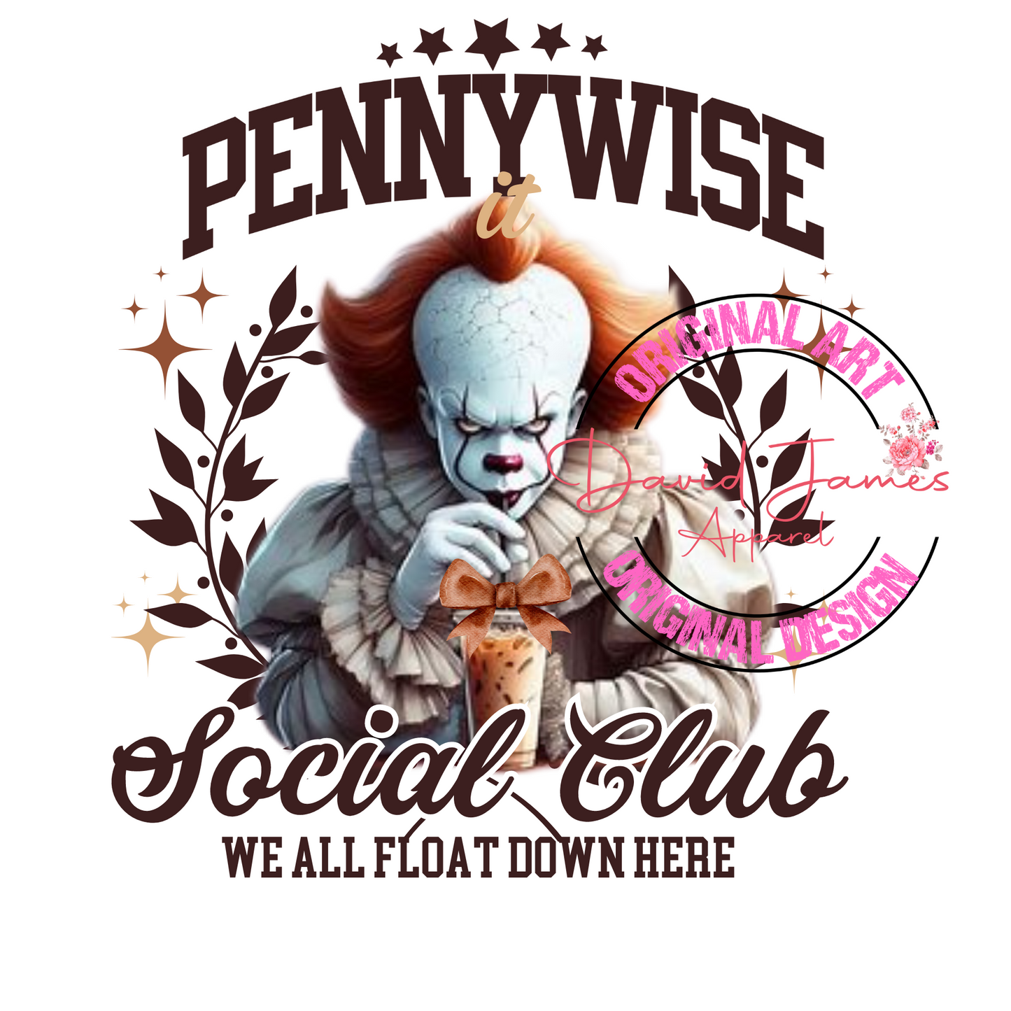 DIGITAL  DOWNLOAD PNG| Social Club | Pennywise it