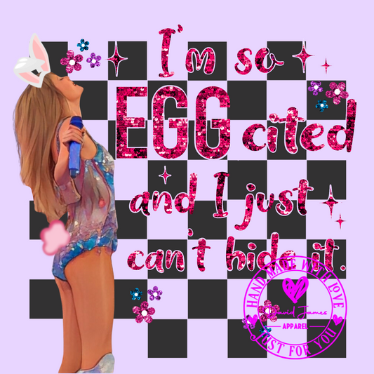 DIGITAL DOWNLOAD PNG |Taylor swift I’m so EGG-cited