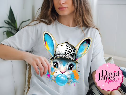 Bunny in a baseball cap | EASTER | Direct to film transfer