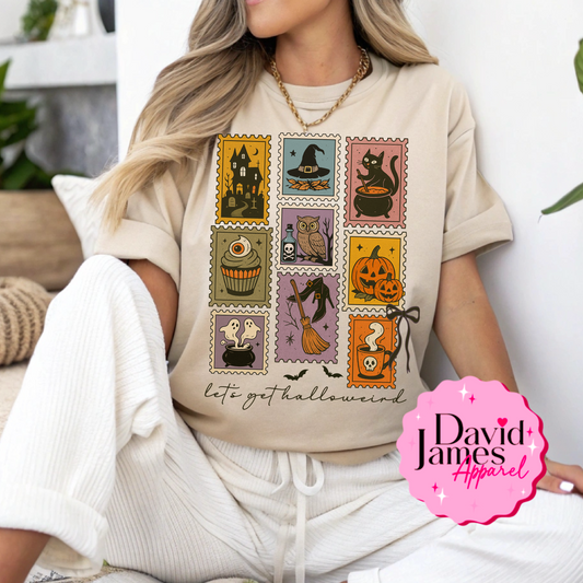 Let’s get Halloweird stamps DTF