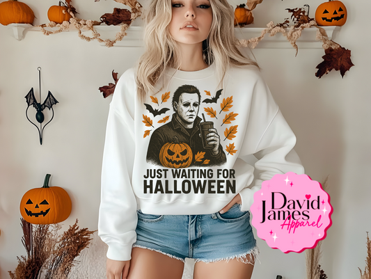 Michael Myers just waiting for Halloween DTF