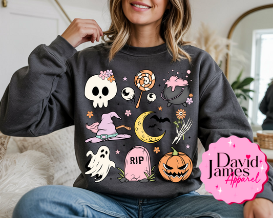 Cute Halloween DTF