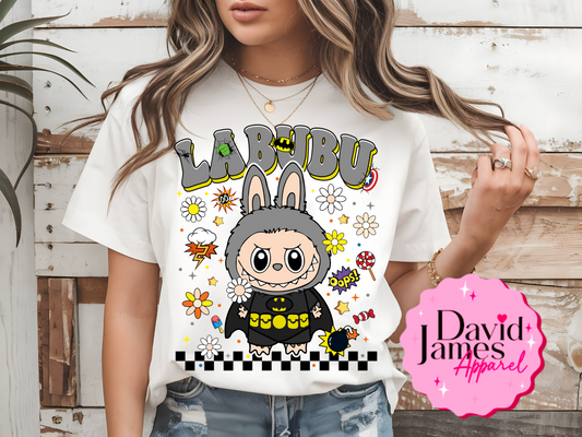 Batman Labubu dtf