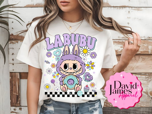 Purple Labubu dtf