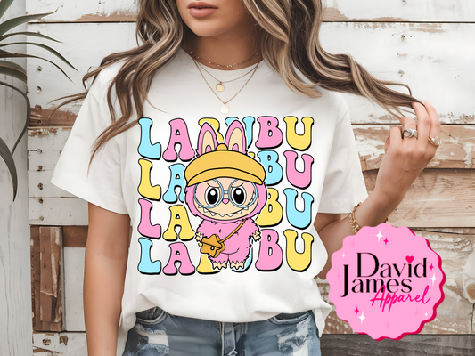 Colorful Labubu dtf