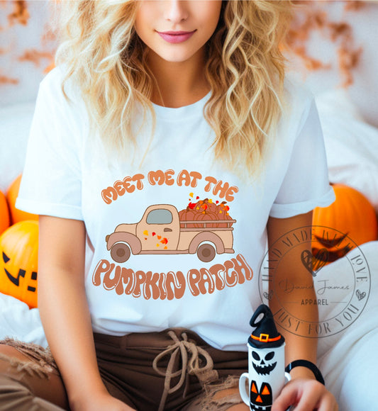 Meet me at the Pumpkin Patch | Direct to film transfer | DTF