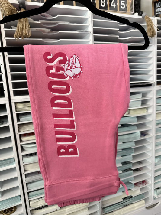 20 SWEATPANT Capri | Pink OUT Bulldogs | New Haven Spirit