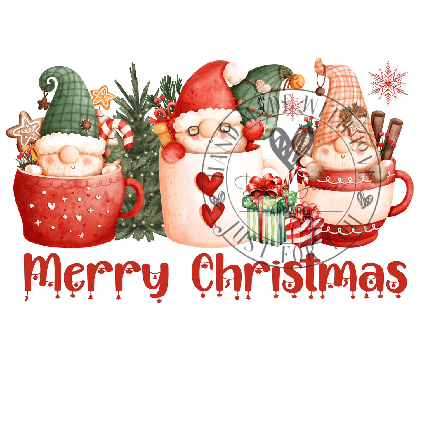 DIGITAL DOWNLOAD PNG| Merry Christmas coffee mugs