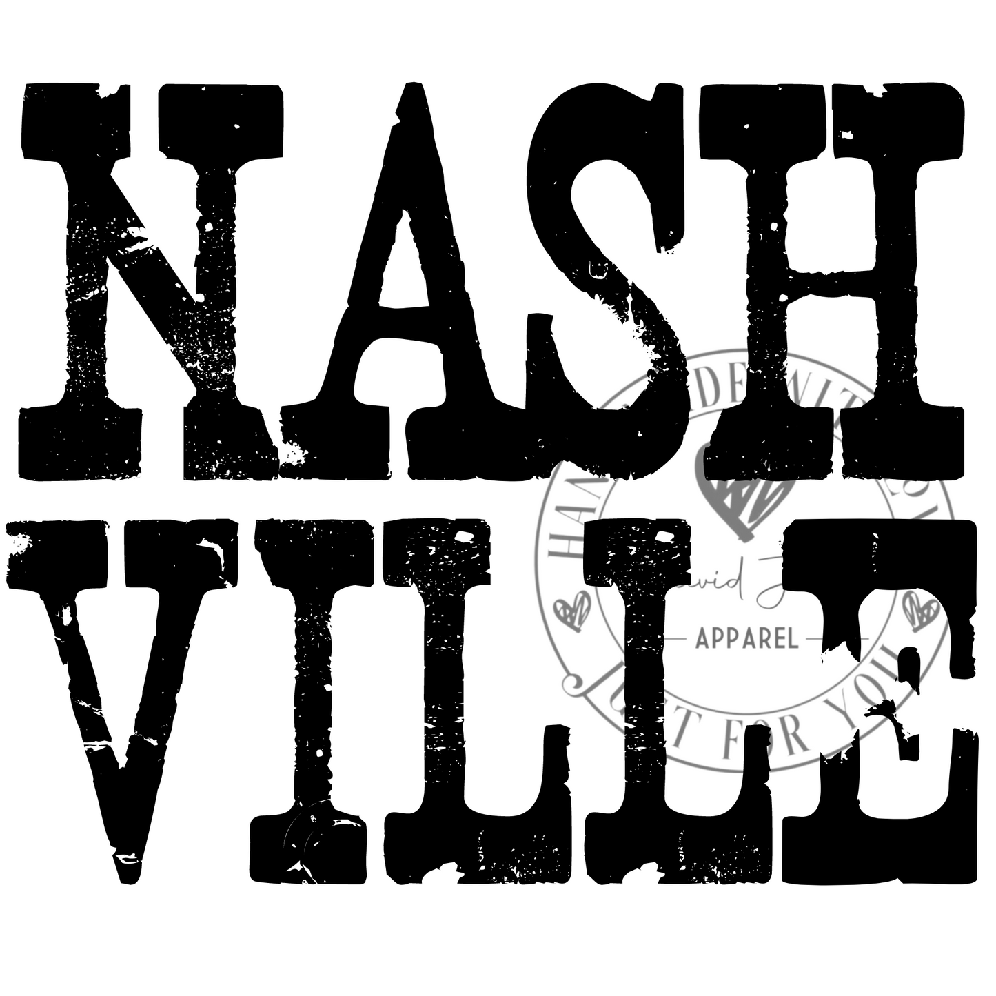 DIGITAL DOWNLOAD PNG Nashville