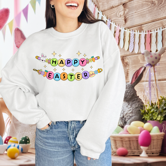 Friendship bracelet Happy Easter EASTER | Direct to film transfer