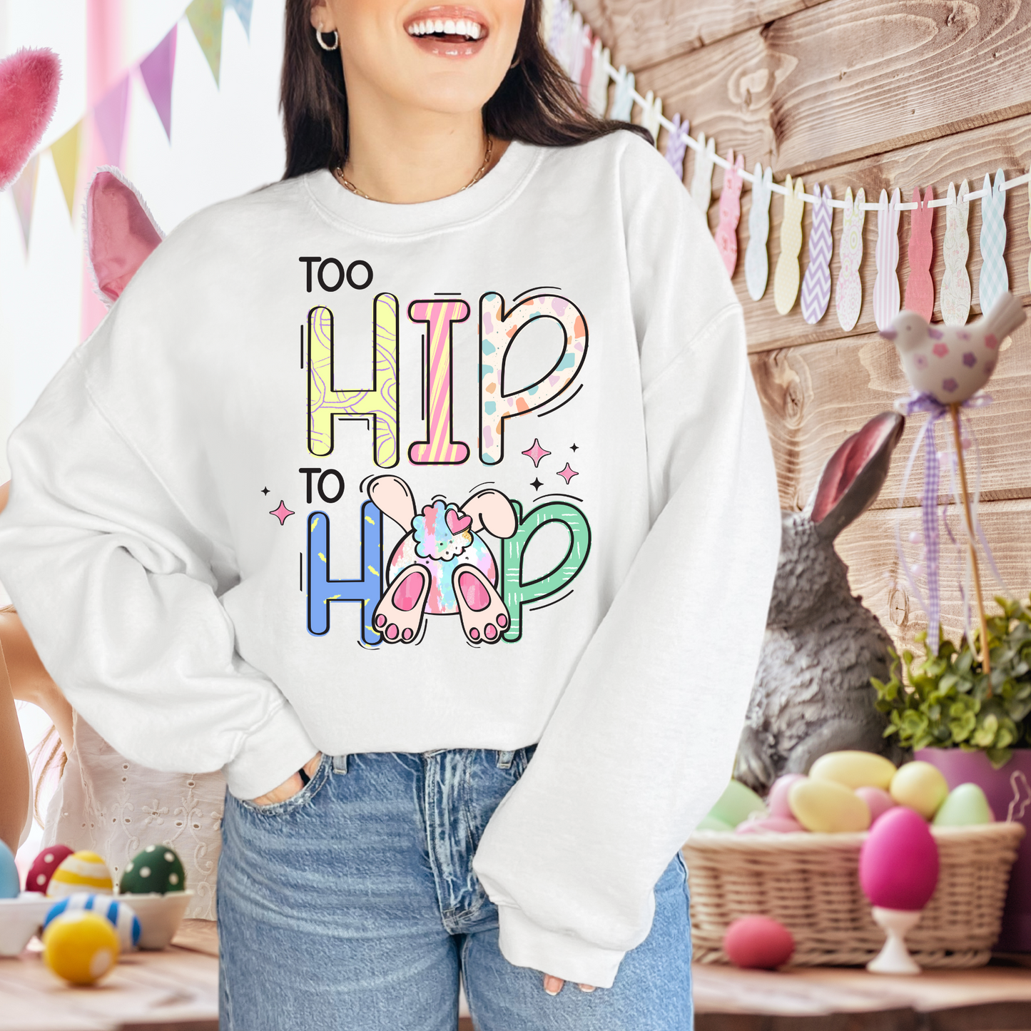 too Hip to Hop| EASTER | Direct to film transfer