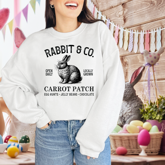 Rabbit & Co Carrot Patch | EASTER | Direct to film transfer