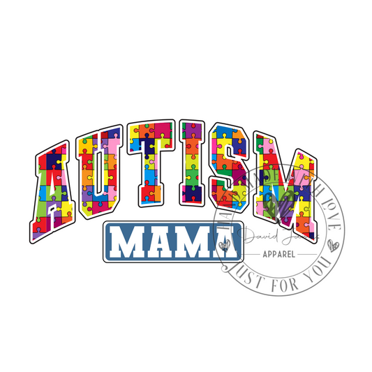 DIGITAL DOWNLOAD PNG | Autism Mama| Autism Awareness