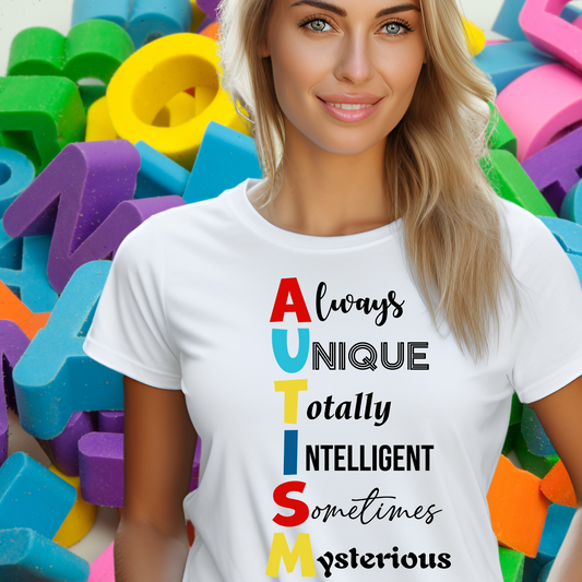 A-U-T-I-S-M defined | Autism | Direct to film transfer
