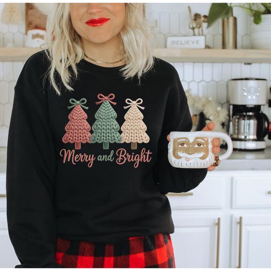 DIGITAL DOWNLOAD PNG | Merry and Bright | Christmas
