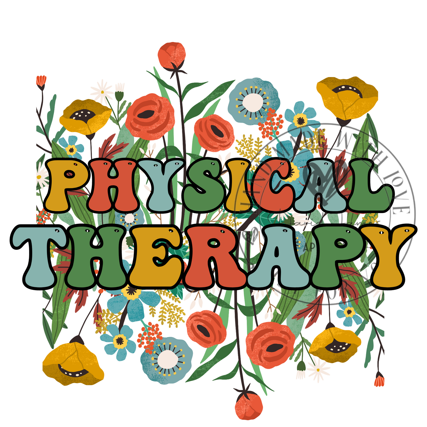 DIGITAL DOWNLOAD PNG | Physical Therapy |Occupation