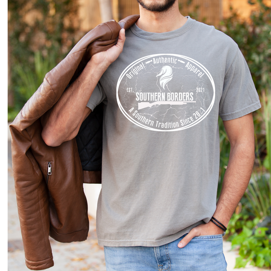 SB Southern Border Original Authentic Apparel |Screen print transfer