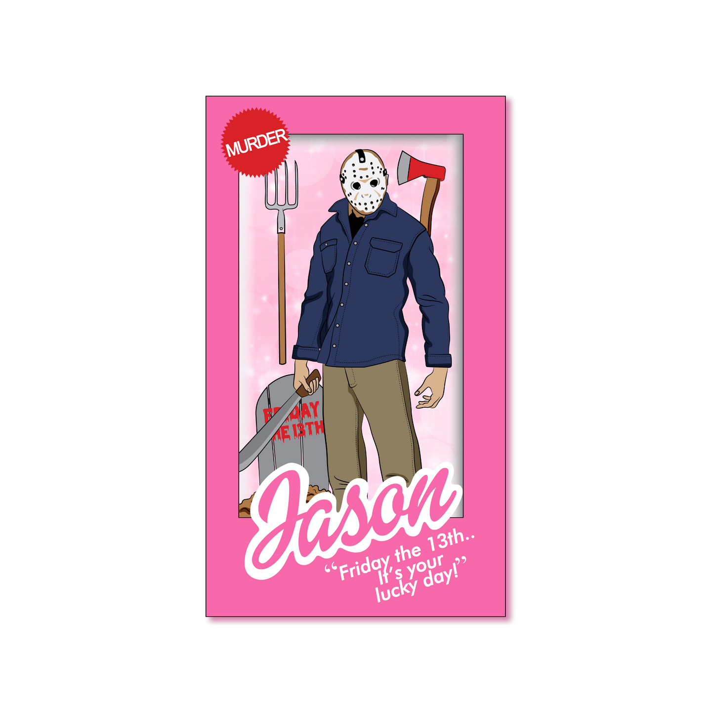 DIGITAL DOWNLOAD PNG Barbie box Jason