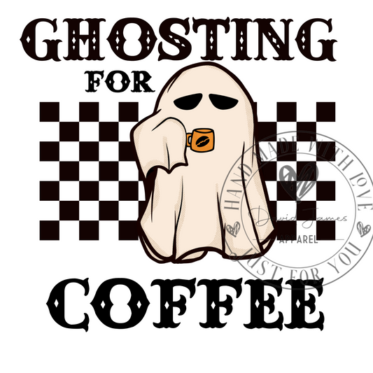 DIGITAL DOWNLOAD PNG |ghosting for coffee