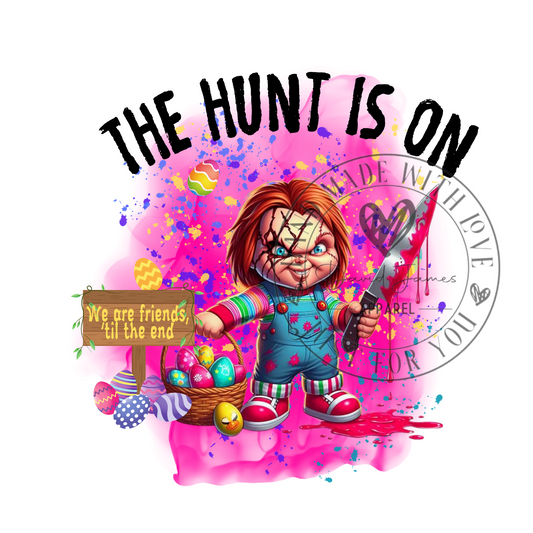 DIGITAL DOWNLOAD PNG | Chucky "The hunt is on" |EASTER |American Killers