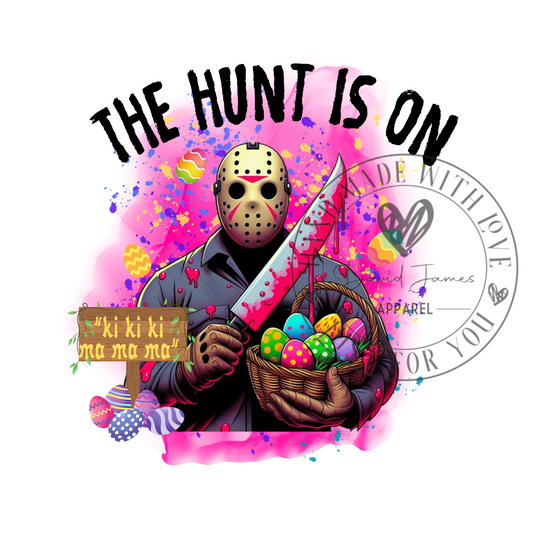 DIGITAL  DOWNLOAD PNG | Jason Voorthees "The hunt is on" |EASTER | American Killers