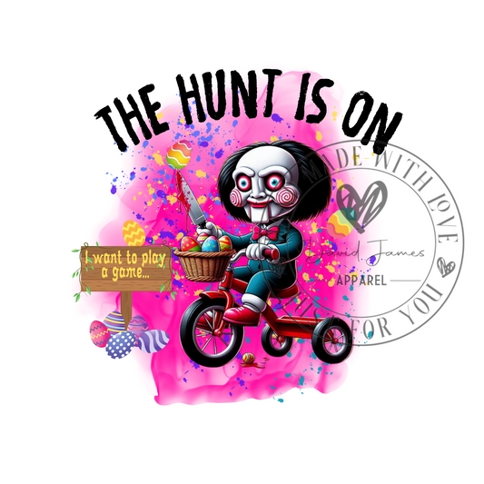 DIGITAL DOWNLOAD PNG | Billy the puppet "The hunt is on" |EASTER |American Killers