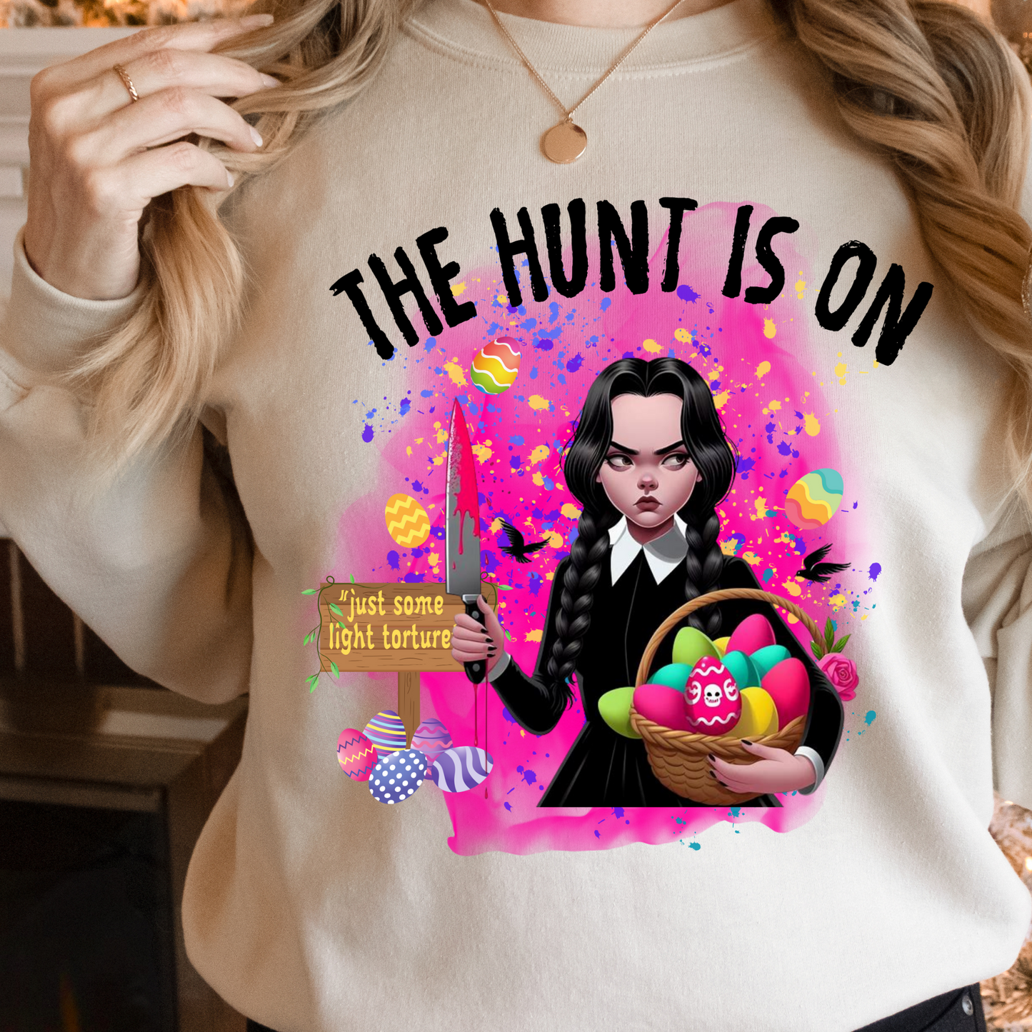 Wednesday Addams "The hunt is on" |Direct to film Transfer |DTF