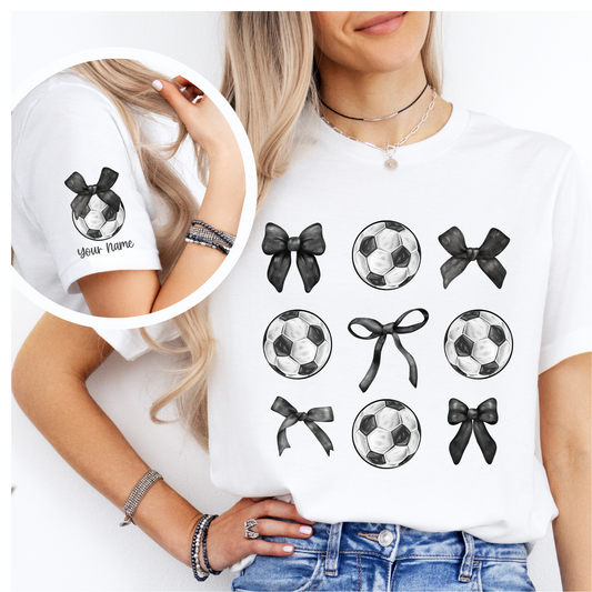 Bows and Soccer balls | Direct to film transfer