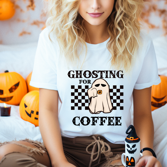 Ghosting for Coffee |Direct to Film Transfer |DTF