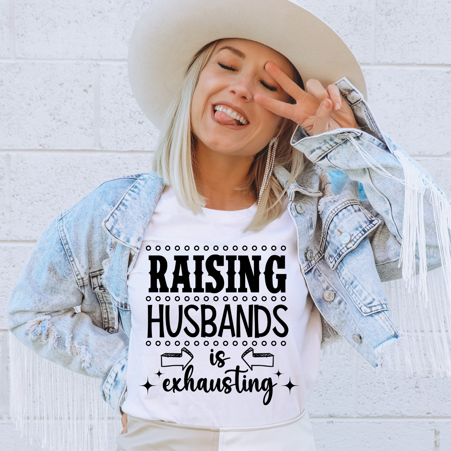 Raising husbands is exhausting |Direct to Film Transfer |DTF