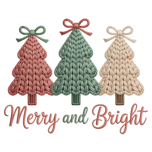 DIGITAL DOWNLOAD PNG |Trees |Faux Yarn| Christmas