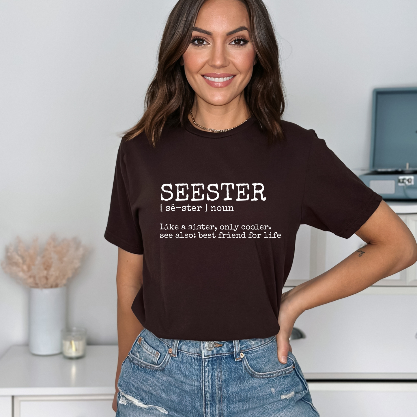 SEESTER Pun definition | Screen print transfer