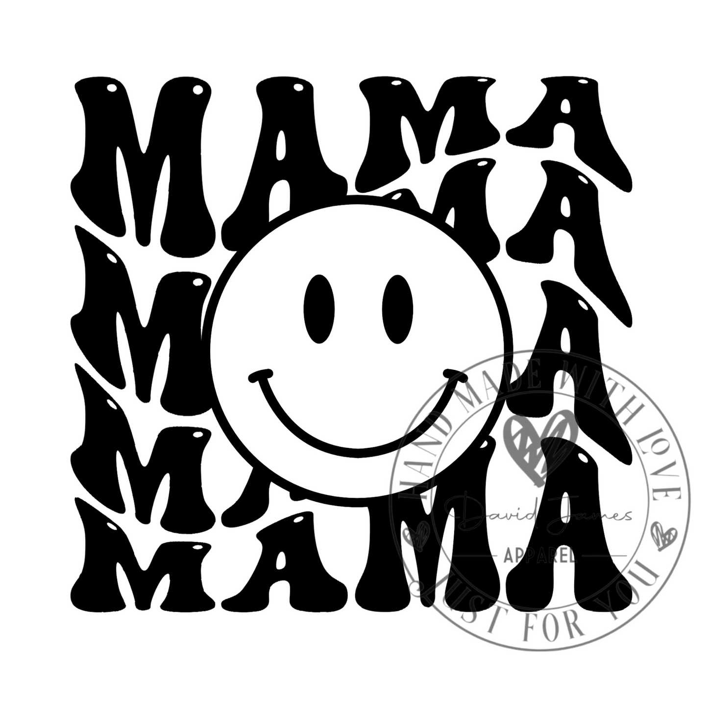 DIGITAL DOWNLOAD PNG Mama Mama with smile face
