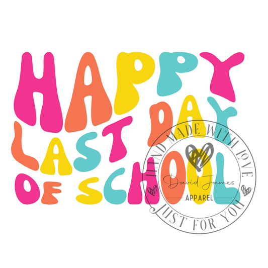 DIGITAL DOWNLOAD PNG Happy last day of school